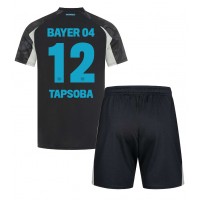 Bayer Leverkusen Edmond Tapsoba #12 Tredjeställ Barn 2024-25 Korta ärmar (+ Korta byxor)